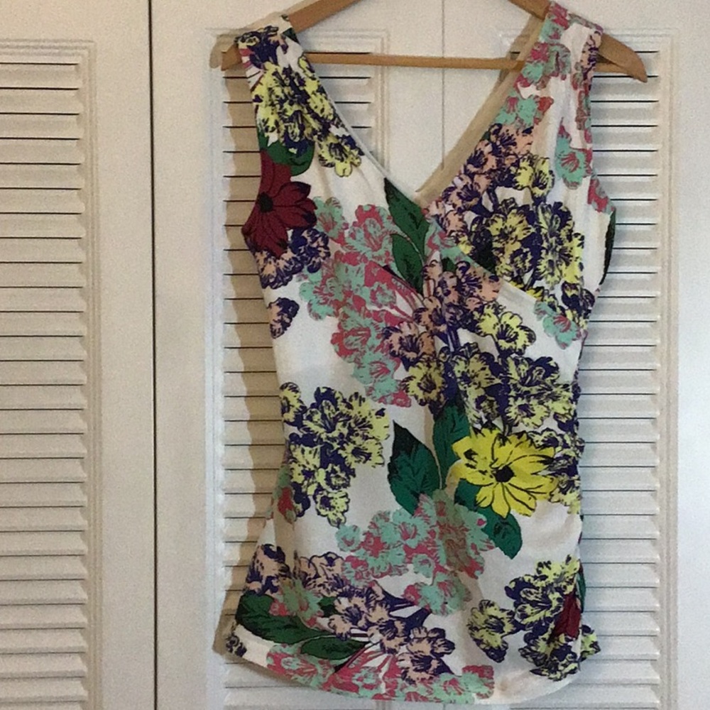 CAbi floral top - size small